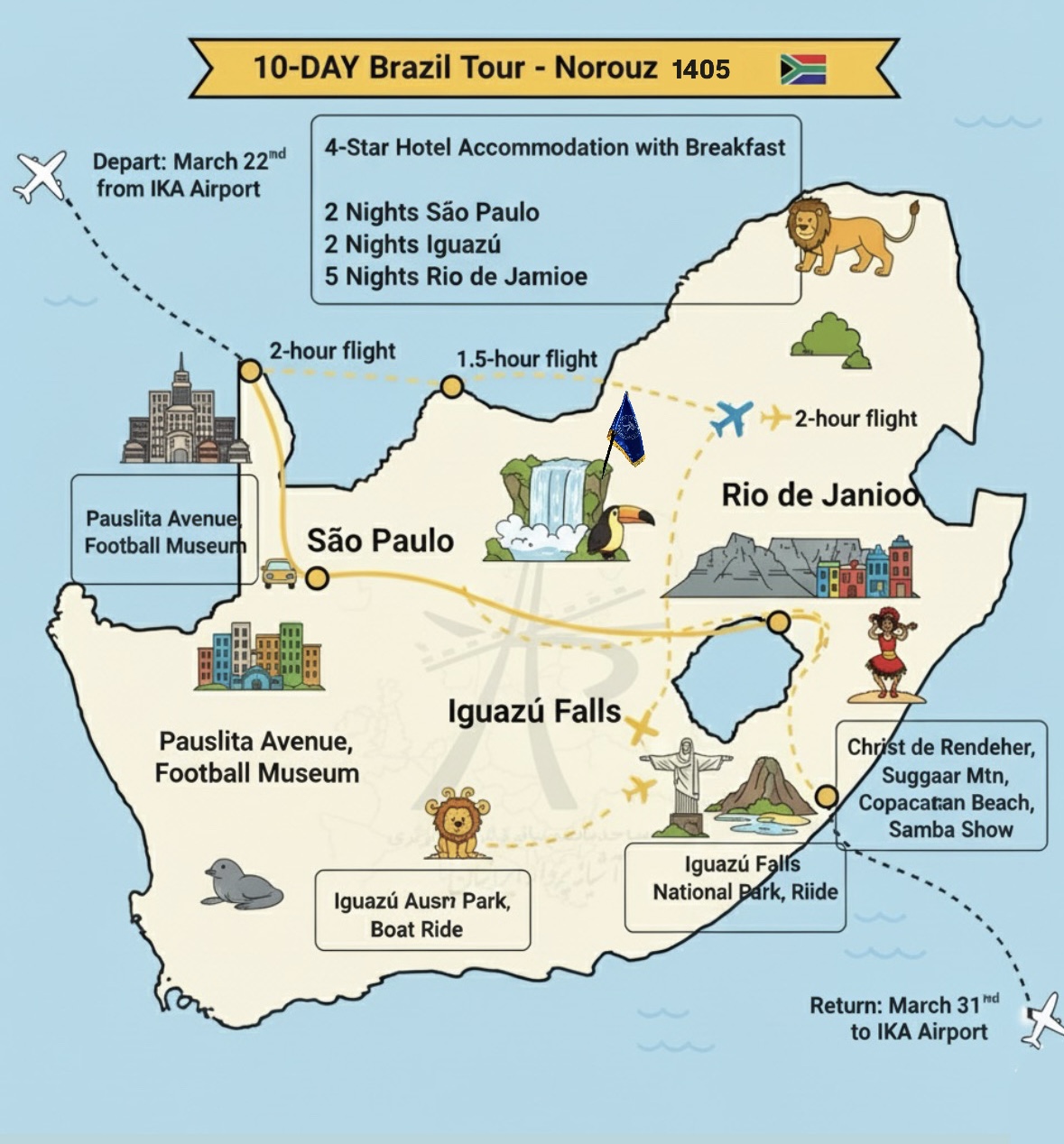 تصویر از [نام تور] | Ashianeh Parvaz