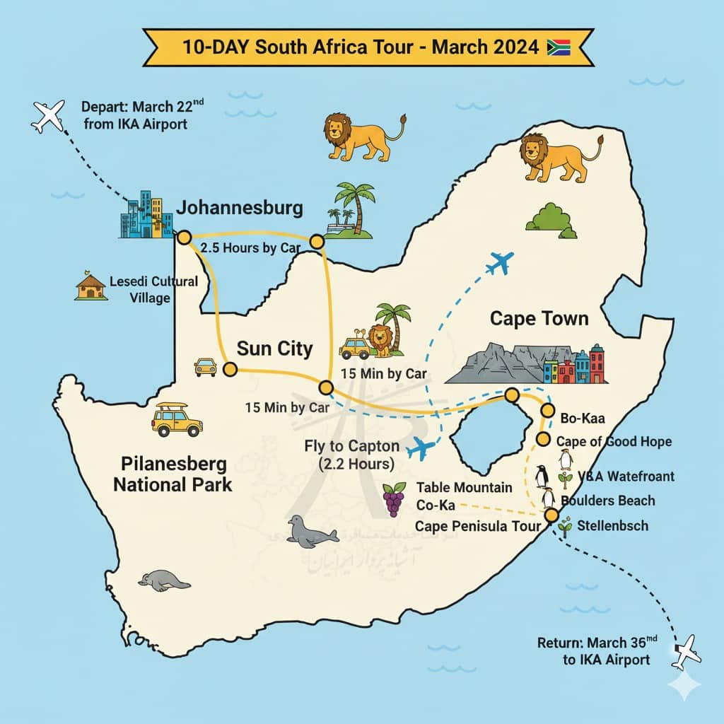 تصویر از [نام تور] | Ashianeh Parvaz